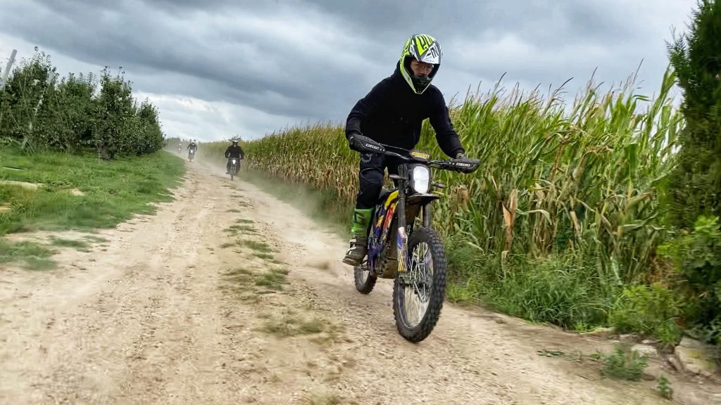 elektirsch offroad rijden E-Training Sur-ron Endurofun 24