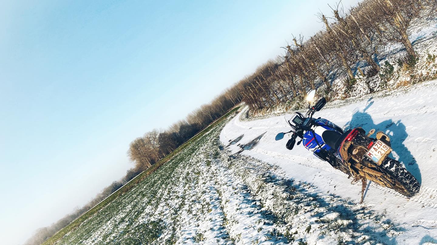 Endurofun Yamaha Tenere mid winter 2