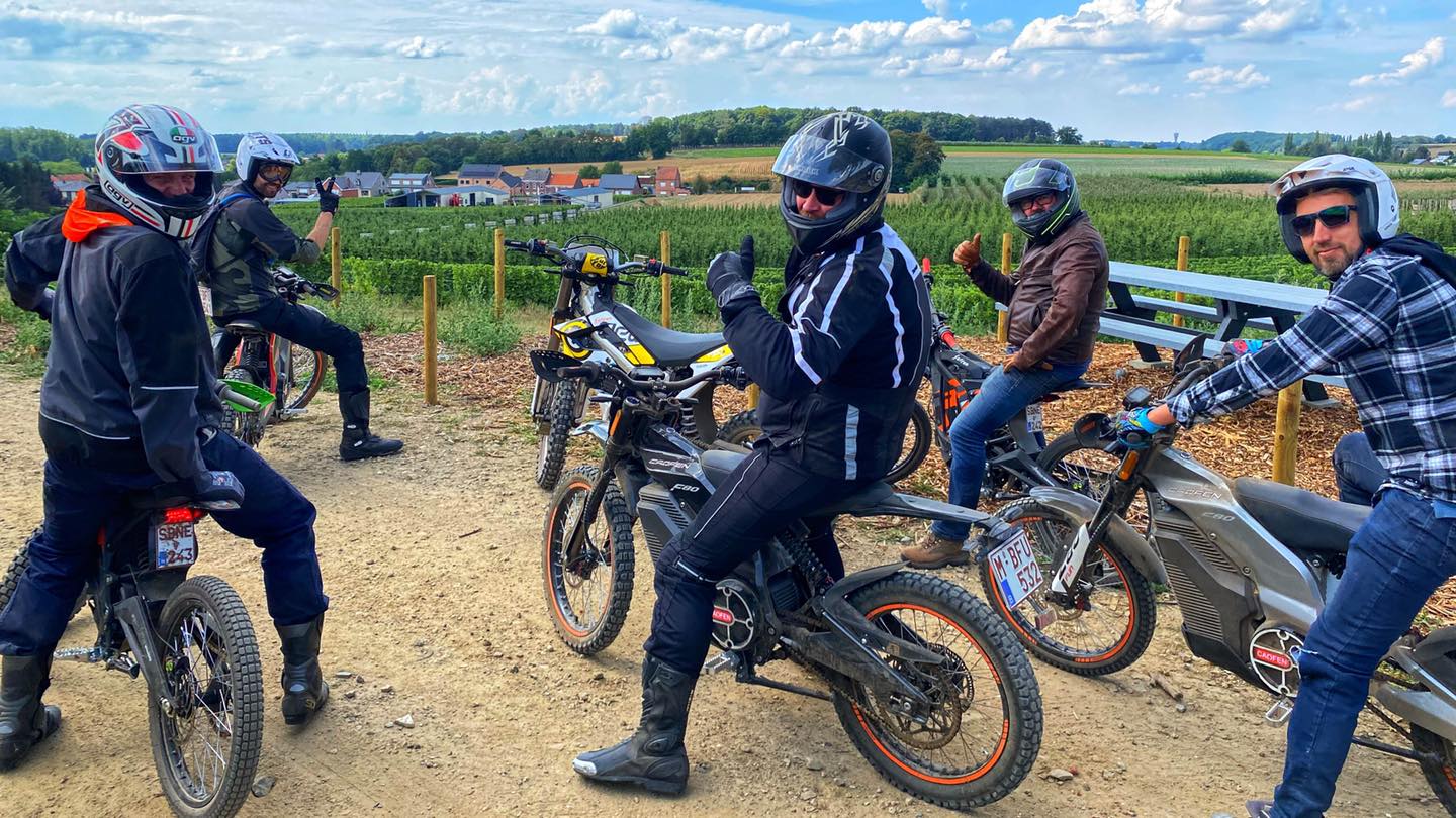 vrienden uitstap 2022- mixed use e-enduro