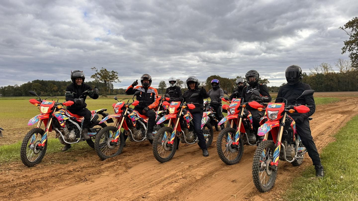 Endurofun start2enduro met huurmotoren 2025 EDBC 1